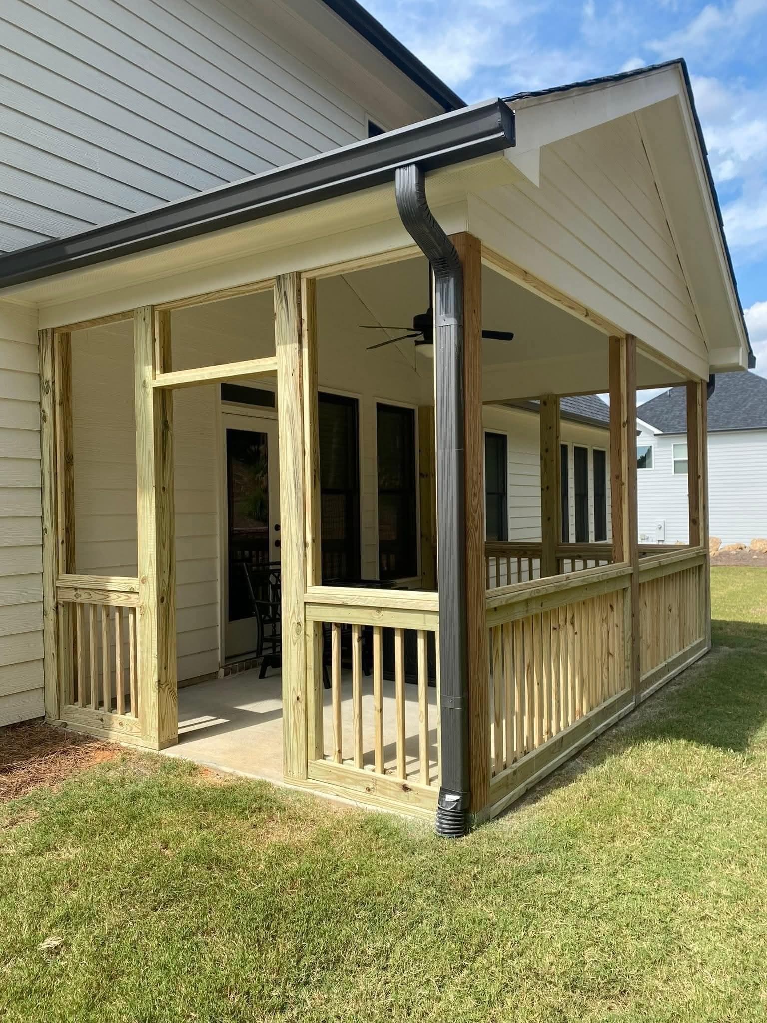 Custom Covered Porch